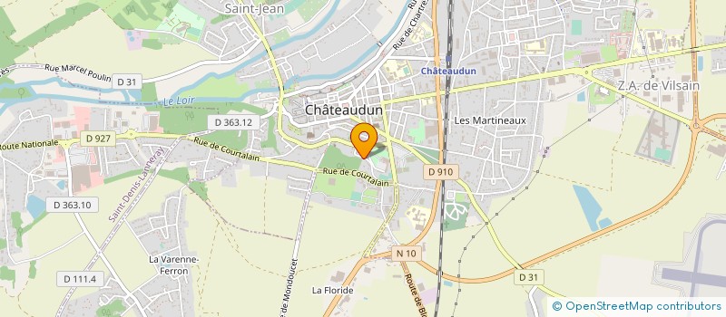 localisation de l'entreprise EURL CHAMBESLIN à CHATEAUDUN