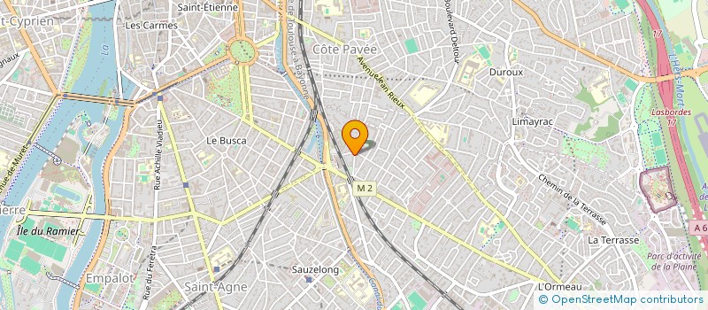 localisation de l'entreprise EURL CHAME  TOULOUSE