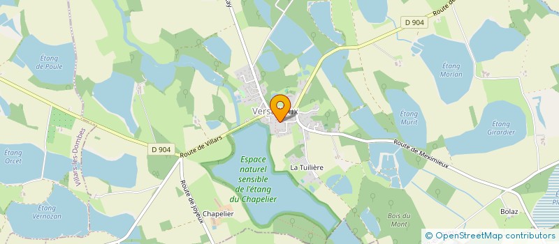 localisation de l'entreprise EURL CHANEL.Y  VERSAILLEUX