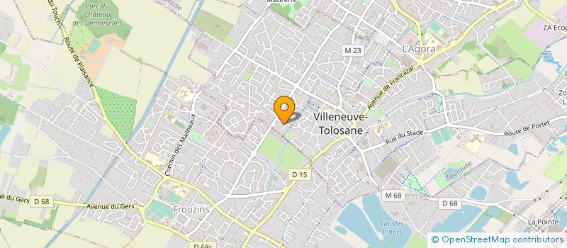 localisation de l'entreprise EURL CHAUCHARD ELECTRICITE à VILLENEUVE-TOLOSANE
