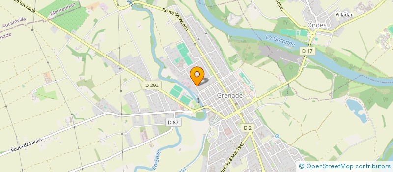localisation de l'entreprise EURL CHAUPY à GRENADE