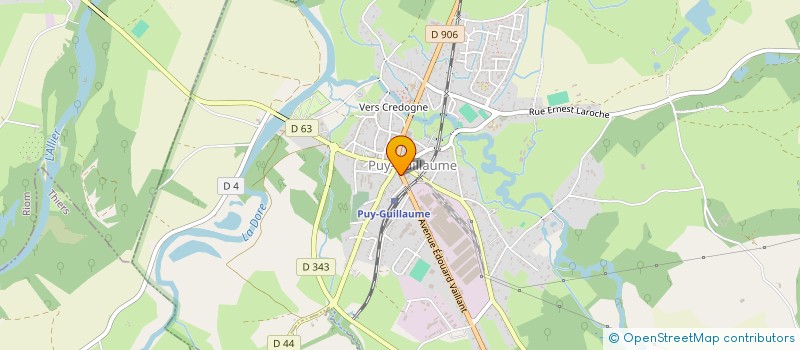 localisation de l'entreprise EURL CHAUVET à PUY-GUILLAUME