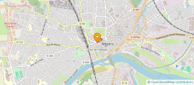localisation de l'entreprise EURL CHEMINADE à NEVERS