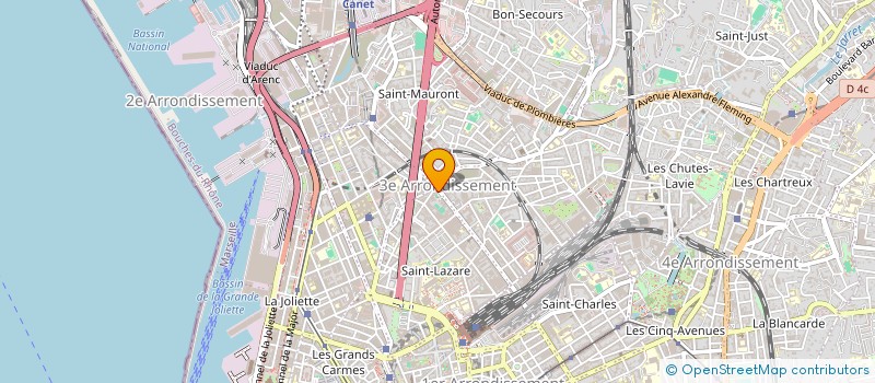 localisation de l'entreprise EURL CHERGUI à MARSEILLE