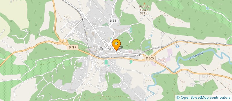 localisation de l'entreprise EURL CHEZ ANNIE à TOURVES