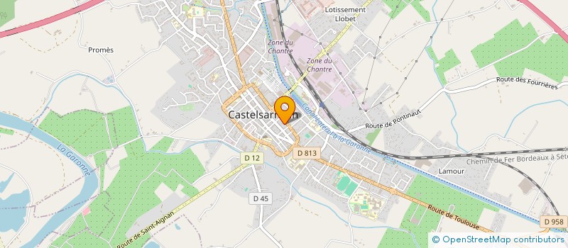 localisation de l'entreprise EURL CHEZ NORDINE à CASTELSARRASIN