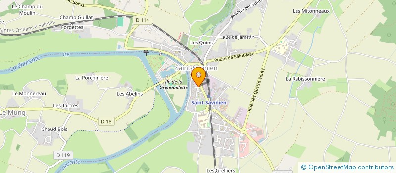 localisation de l'entreprise EURL CHEZ P'TIT PERON  AUMAGNE