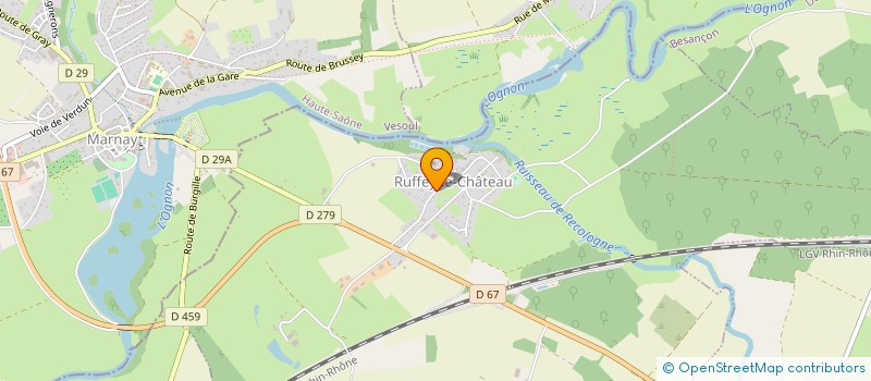 localisation de l'entreprise EURL CHIAPPIELEC à RUFFEY-LE-CHATEAU