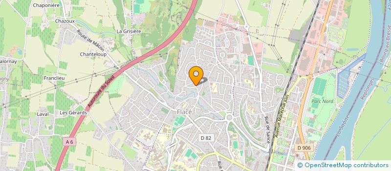 localisation de l'entreprise EURL CHIENS ET CHATS  MACON