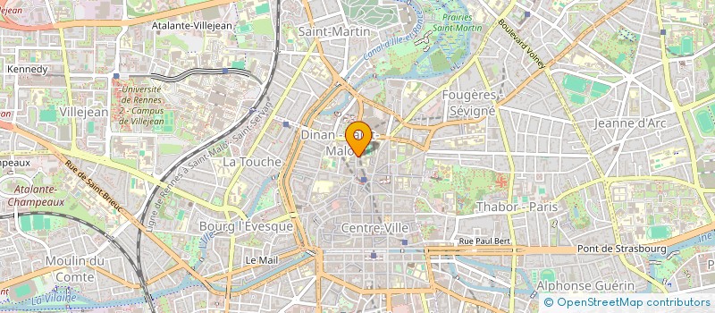 localisation de l'entreprise EURL CHIRINE à RENNES