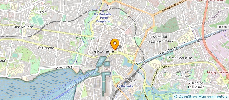 localisation de l'entreprise EURL CHOCOLATERIE LAURENT BIARDEAU  LA ROCHELLE