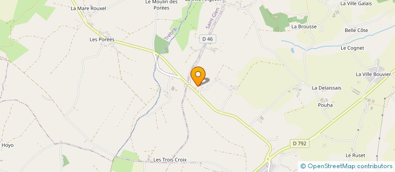 localisation de l'entreprise EURL CHOUCHENE à LE MENE