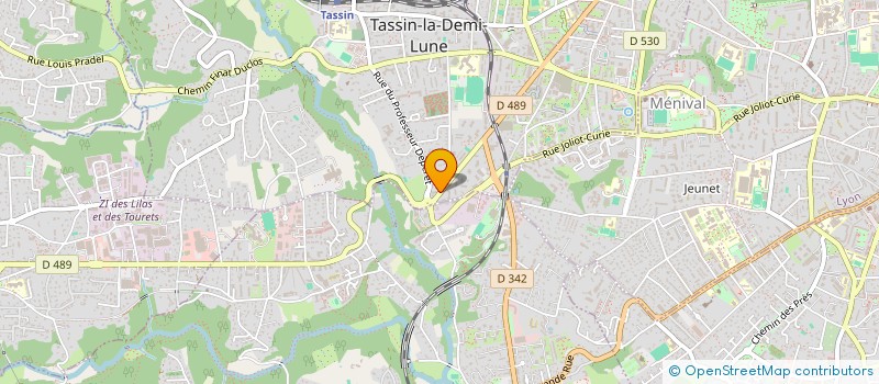 localisation de l'entreprise EURL CHRISTIAN DREVET à TASSIN-LA-DEMI-LUNE