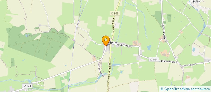 localisation de l'entreprise EURL CHRISTIAN MACRELLE  SOLRE-LE-CHATEAU