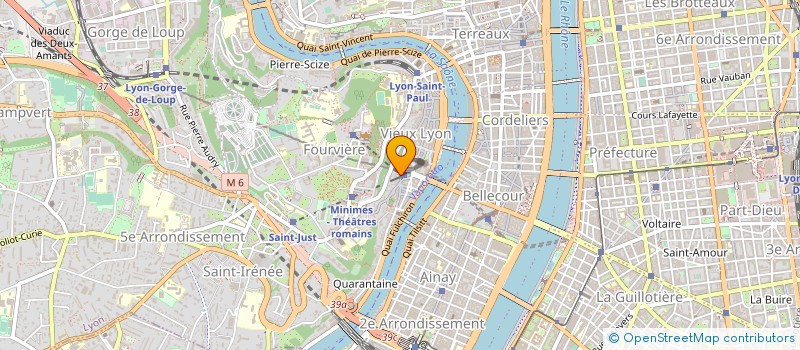 localisation de l'entreprise EURL CHRISTOPHE D'HERVE à LYON