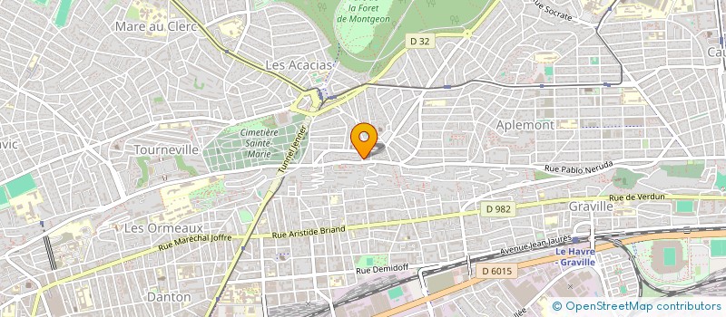 localisation de l'entreprise EURL CHRISTOPHE SALIOU à LE HAVRE