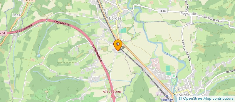 localisation de l'entreprise EURL CHRONOSTIM  TARBES