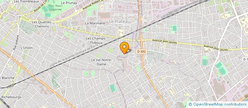 localisation de l'entreprise EURL CIBAID à SARTROUVILLE
