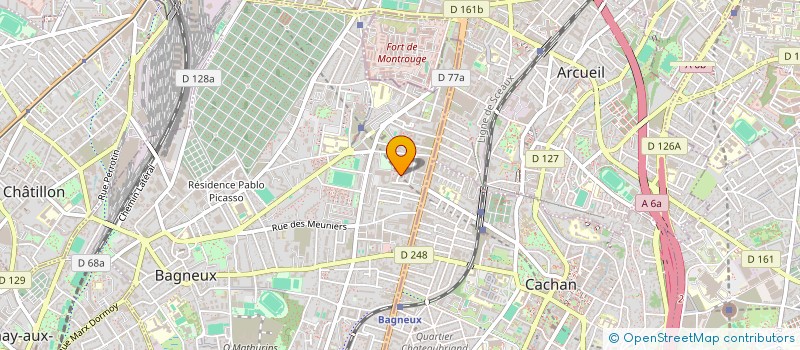 localisation de l'entreprise EURL CIELPROD à BAGNEUX