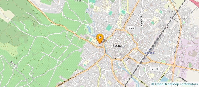 localisation de l'entreprise EURL CIMARIE à BEAUNE