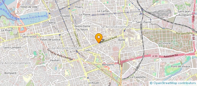 localisation de l'entreprise EURL CINOUSLIT à MARSEILLE