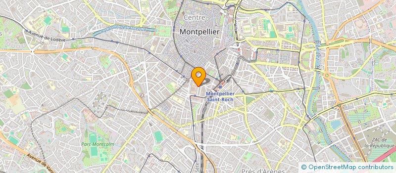 localisation de l'entreprise EURL CITERA QUENTIN à MONTPELLIER