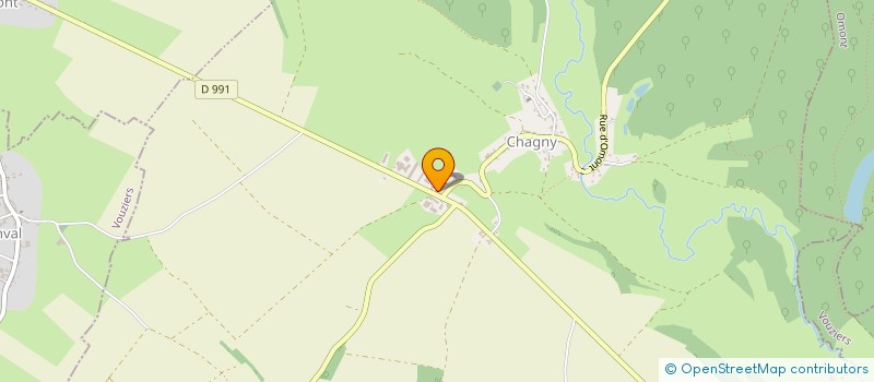 localisation de l'entreprise EURL CJ CHARPENTE COUVERTURE ZINGUERIE  CHAGNY