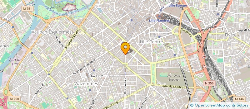 localisation de l'entreprise EURL CLABE  LILLE