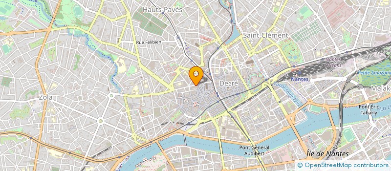 localisation de l'entreprise EURL CLANI à NANTES