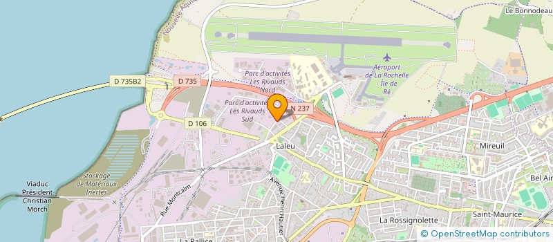 localisation de l'entreprise EURL CLASS'NET  LA ROCHELLE