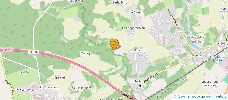 localisation de l'entreprise EURL CLAVE à MAZIERES-DE-TOURAINE