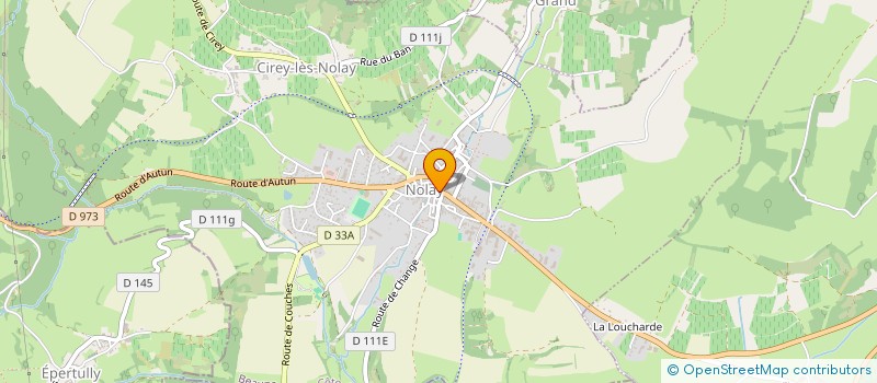 localisation de l'entreprise EURL CLEAUD à NOLAY