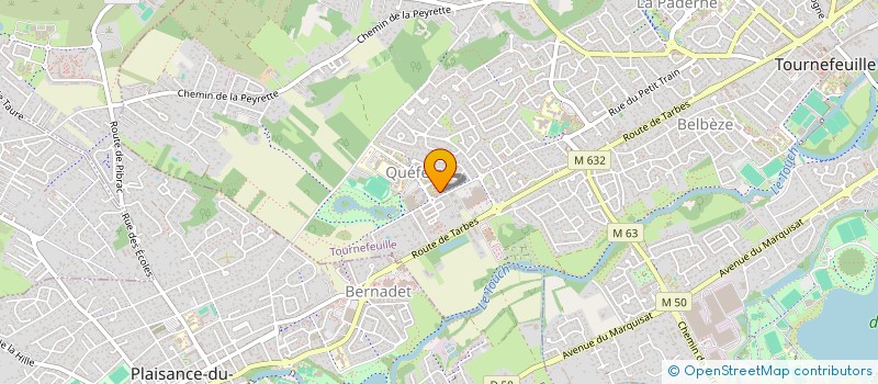 localisation de l'entreprise EURL CLEMENTINE POULEUR  TOURNEFEUILLE