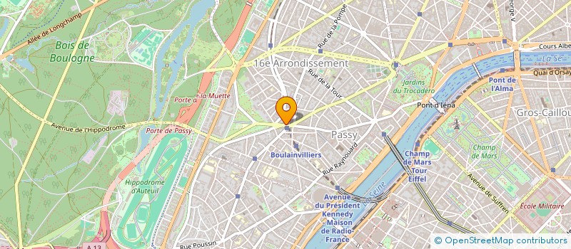 localisation de l'entreprise EURL CLES D'OR PROPERTIES  PARIS