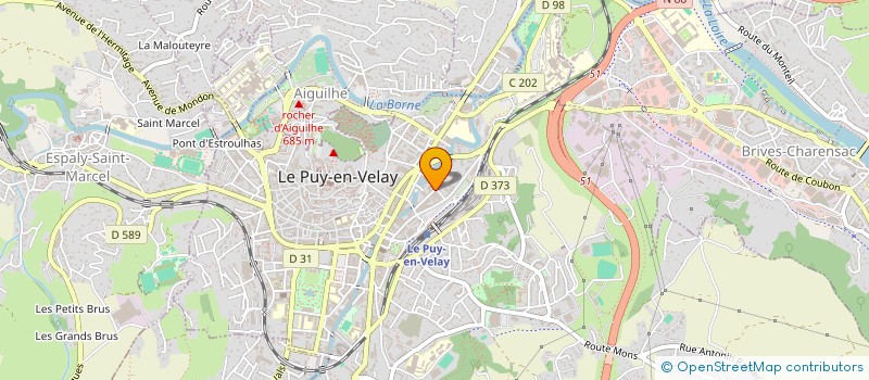localisation de l'entreprise EURL CLINIC'OUTILS à LE PUY-EN-VELAY