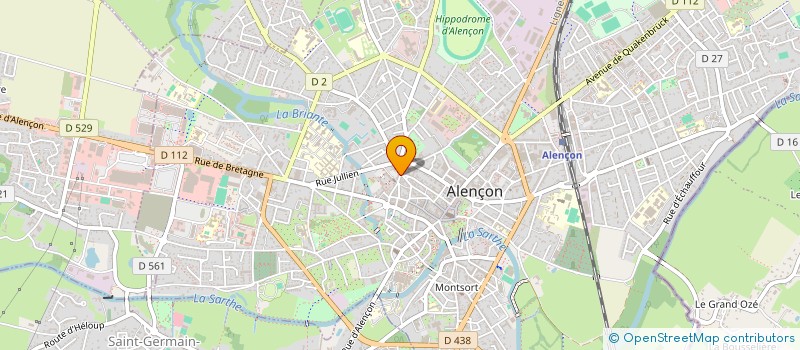 localisation de l'entreprise EURL CLOITRE CONCEPT BATIMENT 2CB à ALENCON