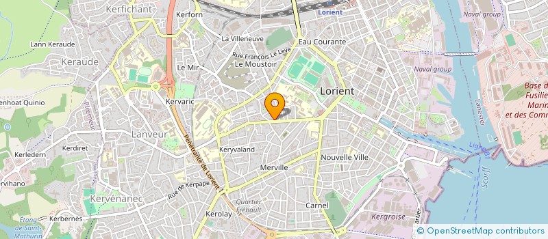 localisation de l'entreprise EURL CLOS TY LAINE à LORIENT