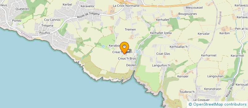 localisation de l'entreprise EURL COAT TAXIS à LOCMARIA-PLOUZANE