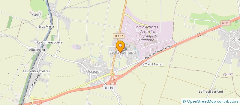 localisation de l'entreprise EURL COELHO ARTUR  SALLES-SUR-MER