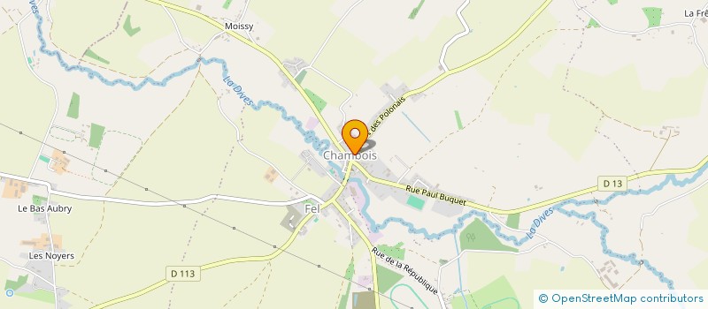 localisation de l'entreprise EURL COIFFURE DU DONJON à GOUFFERN EN AUGE