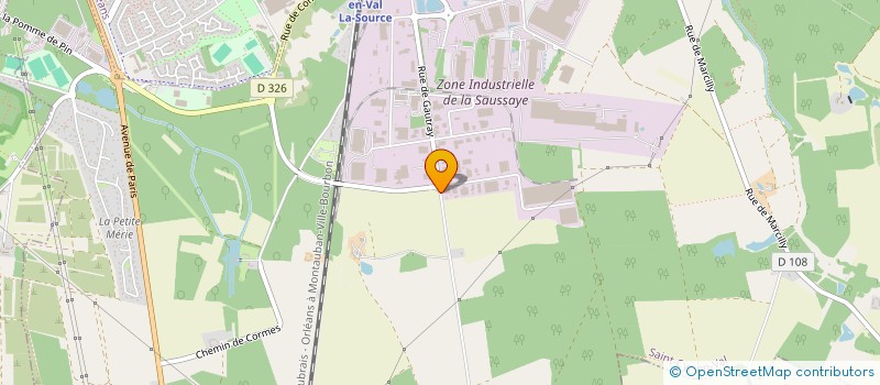 localisation de l'entreprise EURL COILLARD à SAINT-CYR-EN-VAL