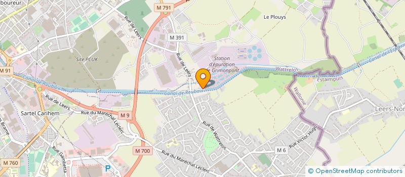 localisation de l'entreprise EURL COLIS FROID à LEERS