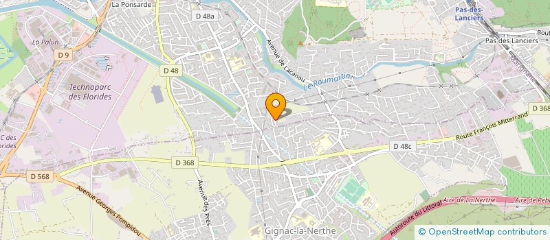localisation de l'entreprise EURL COLLAS à MARIGNANE