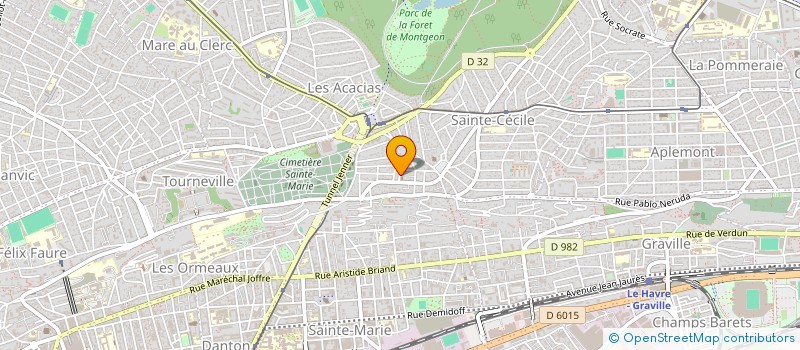 localisation de l'entreprise EURL COLOSSALE MUSIC à LE HAVRE