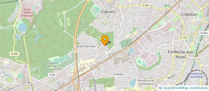 localisation de l'entreprise EURL COME PAUL à CLAMART