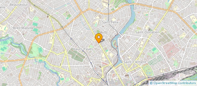 localisation de l'entreprise EURL COMPAGNIE à NANTES
