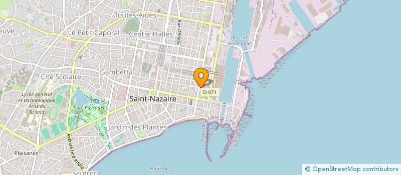 localisation de l'entreprise EURL COMPAGNY  SAINT-NAZAIRE