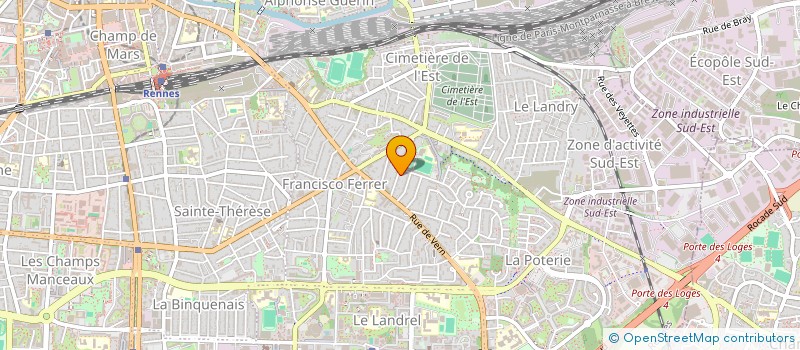 localisation de l'entreprise EURL CONCEPT MAEN ROCH à RENNES