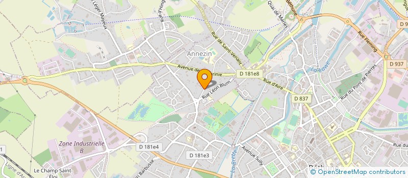 localisation de l'entreprise EURL CONCEPT RENOV à ANNEZIN