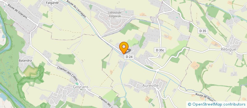 localisation de l'entreprise EURL CONDOTTA à AUREVILLE